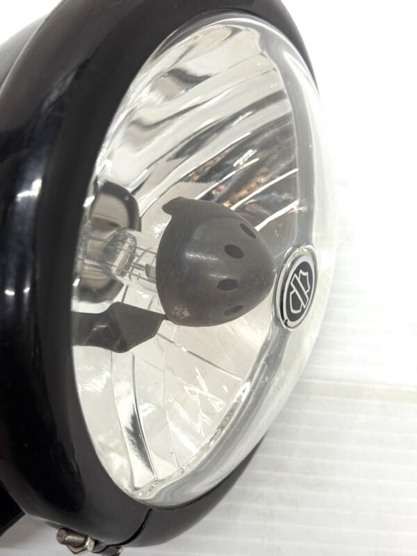 OEM Harley 5 3/4" Headlamp Bucket Assembly Black for Sportster Dyna