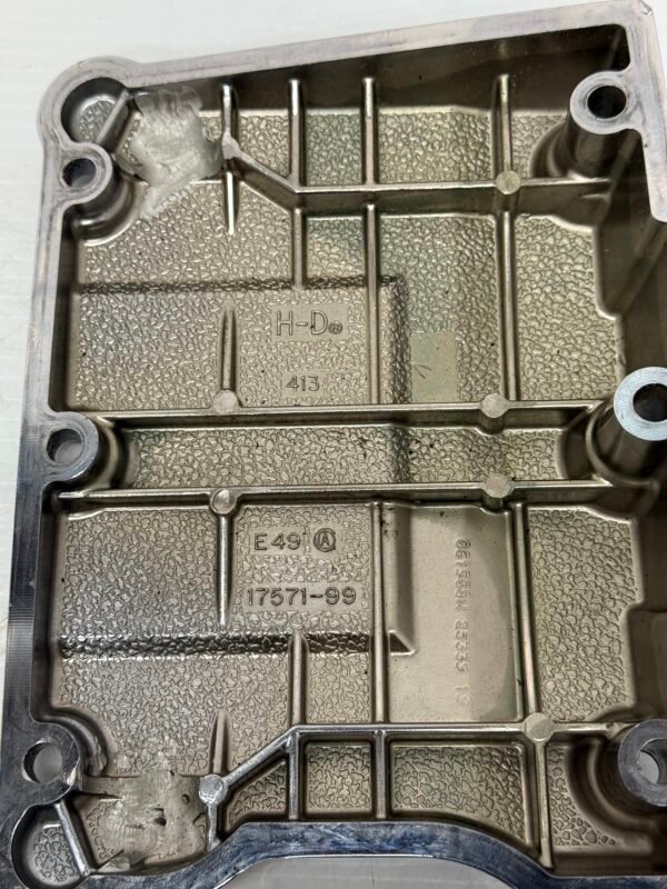 OEM Harley Chrome Rocker Cover 17571-99 for 99-17 Dyna, 00-17 Softail and 99-16 Touring