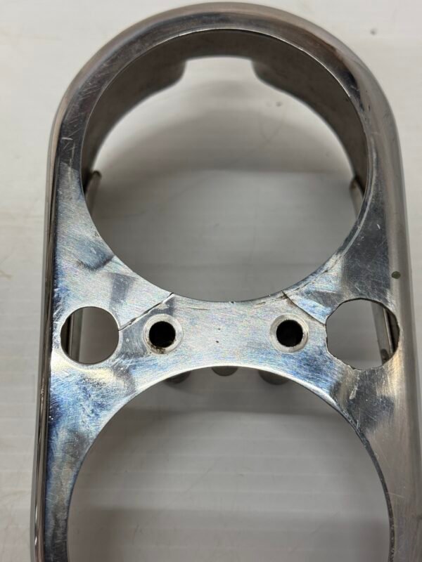 Mustang Chrome Dash Cover Replaces OEM 71301-77T for 1977-84 Harley Low Rider