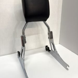 Harley Quick-detach Passenger Sissy Bar Backrest with Pad for 2006-2017 Dyna