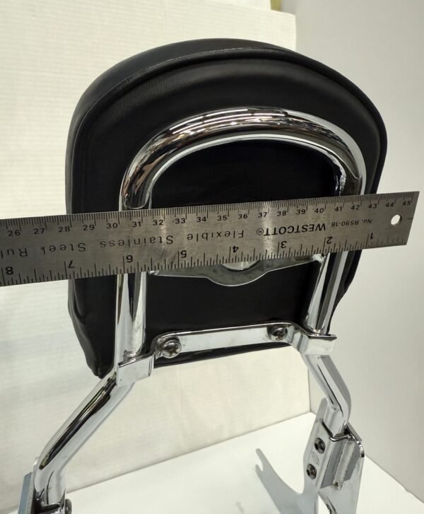 Harley Quick-detach Passenger Sissy Bar Backrest with Pad for 2006-2017 Dyna