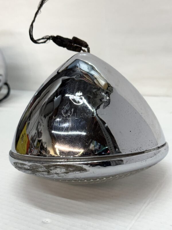 Early Harley Headlamp 7"