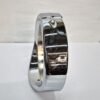 7'' Chrome Headlamp Trim Ring Cover Visor For Harley Touring Softail Road King