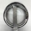 7'' Chrome Headlamp Trim Ring Cover Visor For Harley Touring Softail Road King
