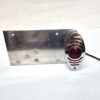CH594 (1) Custom License Plate Mount and Oval Tail Light for Side Mount