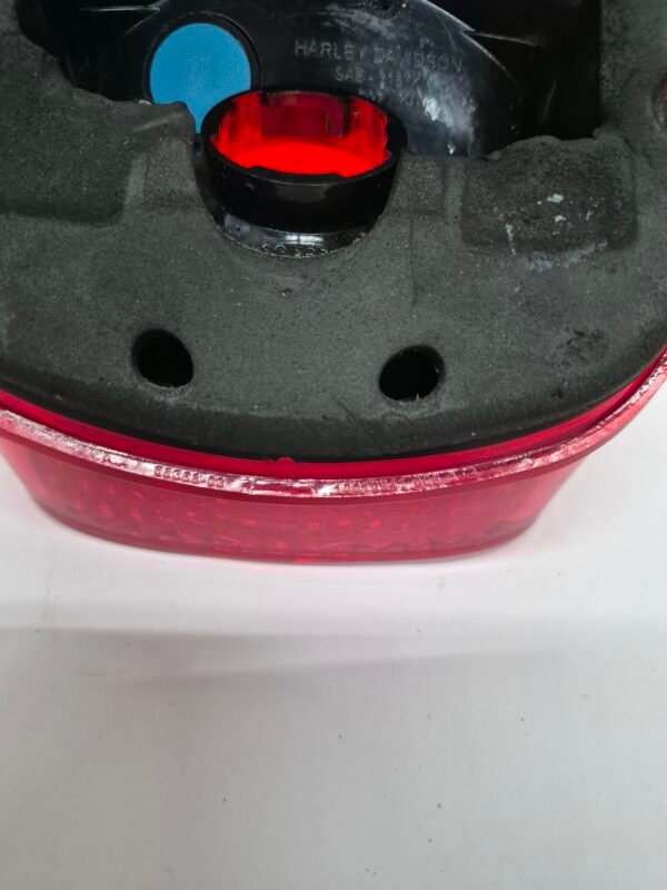 OEM Harley Rear Light Bezel Red for 1999-up Harley