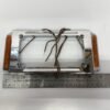 Motorcycle License Plate Frame with Amber Lights 11-122