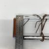 Motorcycle License Plate Frame with Amber Lights 11-122