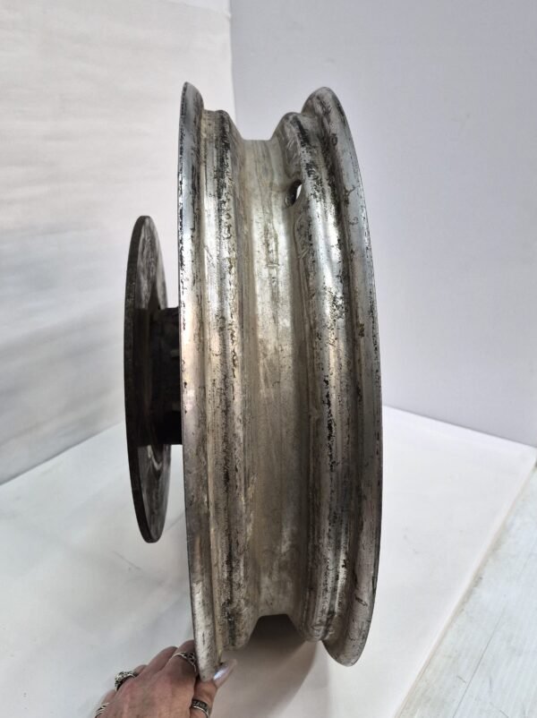 Harley AMF Dual Disk Shovelhead 9 Spoke Front Wheel with 10" Brake Disc Rotor 16x3 43537-79