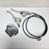 Performance Machine Contour Hydraulic Clutch and Brake Master Cylinder Polished & Braided Clutch Hose & Acuator