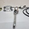 Performance Machine Contour Hydraulic Clutch and Brake Master Cylinder Polished & Braided Clutch Hose & Acuator