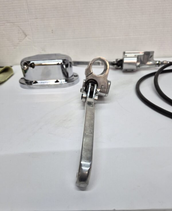 Performance Machine Contour Hydraulic Clutch and Brake Master Cylinder Polished & Braided Clutch Hose & Acuator