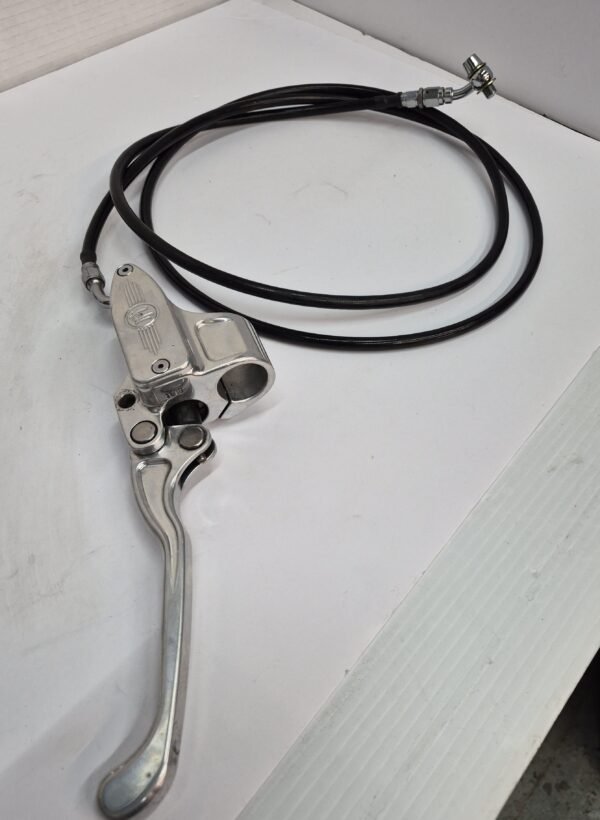 Performance Machine Contour Hydraulic Clutch and Brake Master Cylinder Polished & Braided Clutch Hose & Acuator