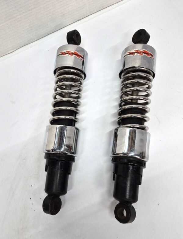 Progressive Suspension 13.5" Chrome Standard Duty Shocks for 04-15 Harley Sportster Dyna