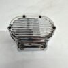 Harley Finned Chrome Transmission Cover 37082-87