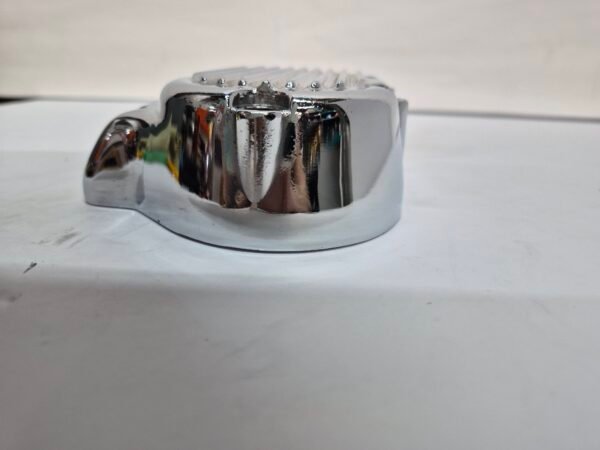 Harley Finned Chrome Transmission Cover 37082-87