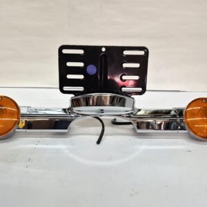 Chrome Rear Lightbar With Turn Signals and License Plate Holder for 1998-2009 Touring