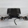 CH635 (2) Chrome Rear Lightbar With Turn Signals and License Plate Holder for 1998-2009 Touring