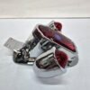 Cycle Standard Tombstone LED Taillight w/ Red Turn Signals - Red Lens
