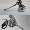 Handlebar Control Assembly front master cylinder and clutch perch 1973-1981 Harley Sportster XL and FL FX