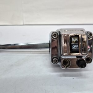 CH642 (1) Handlebar Control Assembly front master cylinder and clutch perch 1973-1981 Harley Sportster XL and FL FX