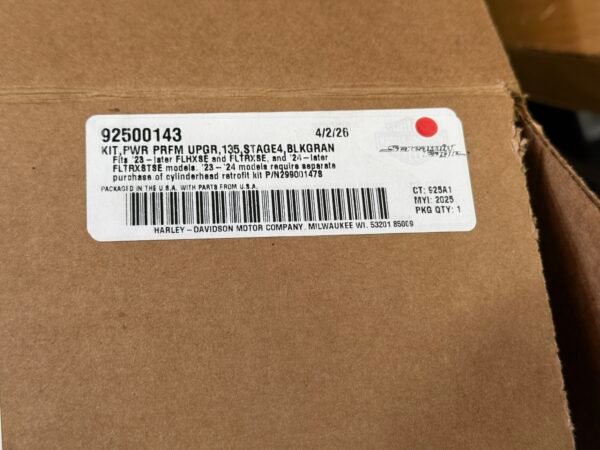 Harley Screamin' Eagle Head Pipe for 23-up FLHXSE and FLTRXSE and 24-up FLTRXSTSE