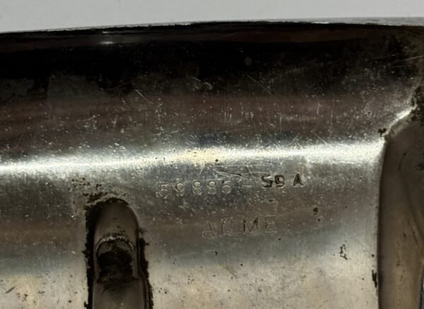 OEM Harley Panhead Shovelhead Fender Tip Chrome ACME 59885-59A FL FLH
