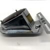 CH665 (3) Chrome Red Tombstone Brake Tail Light Signal for Knucklehead Panhead