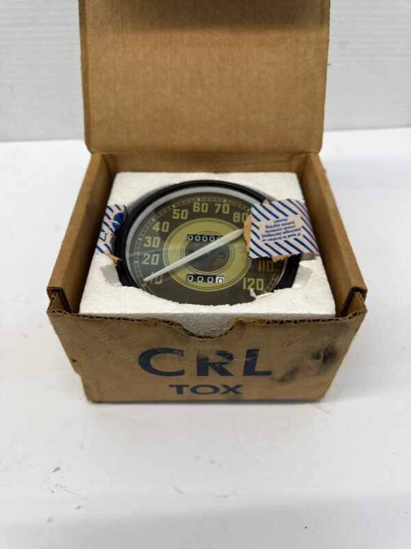 "Military" Face 2:1 ratio Speedometer 1941 - 1945 Harley Knuckle UL 45 WLA WLC
