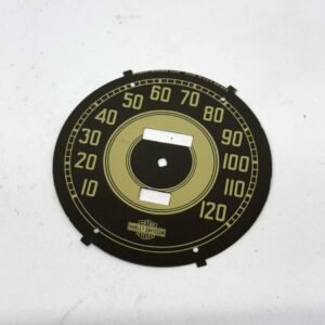 CH668 (1) Original Speedometer Face Restored 1941 - 1945 Harley Knuckle UL 45 WLA WLC