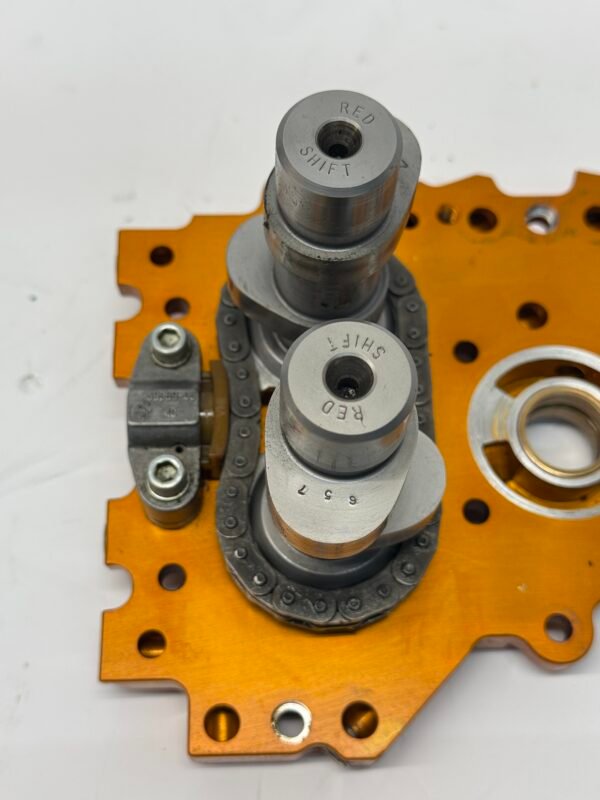 Harley Screamin' Eagle Cam plate with Zippers 657 Red shift, Feuling Oil pump 25400019, 39969-06