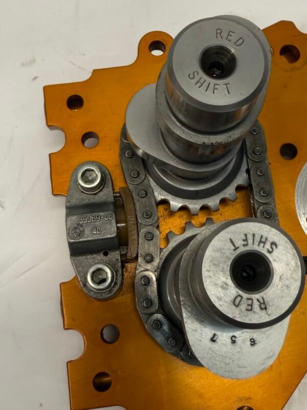 Harley Screamin' Eagle Cam plate with Zippers 657 Red shift, Feuling Oil pump 25400019, 39969-06