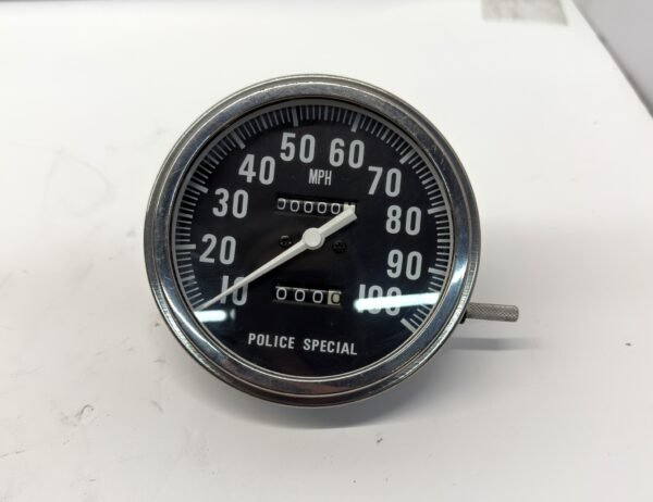 V-Twin Harley Replica Police 2:1 Speedometer MPH for 1962-1985 FL