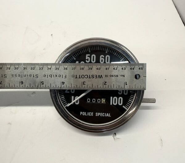V-Twin Harley Replica Police 2:1 Speedometer MPH for 1962-1985 FL