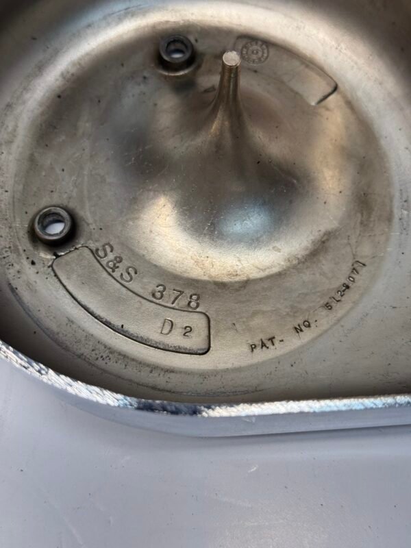 S&S Air Cleaner and Backing Plate for Super G Carb