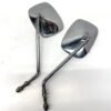CH692 (2) OEM Harley Long Stem Shovelhead Mirrors