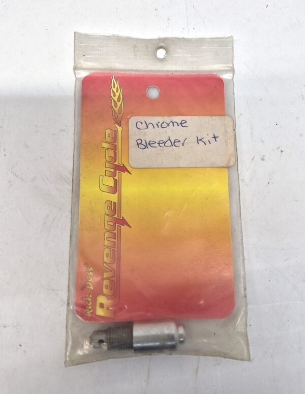 Chrome Brake Bleeder Nipple for Harey Master Cylinders