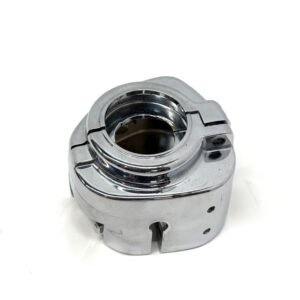 Chrome Left Side Switch Housing for 96-13 Harley