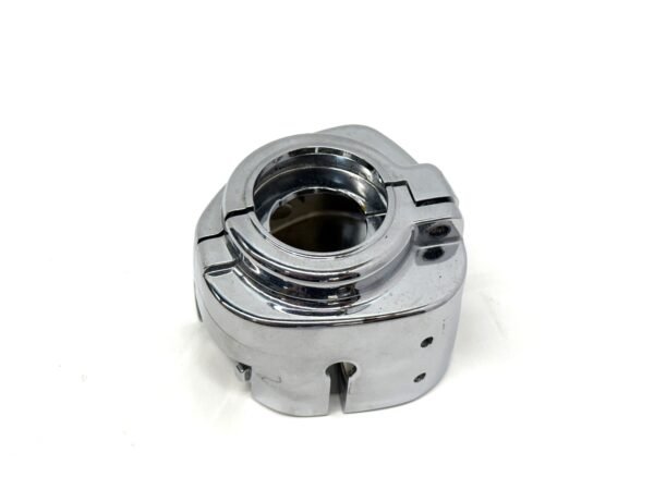 Chrome Left Side Switch Housing for 96-13 Harley