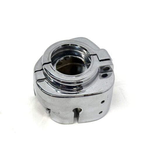 Chrome Left Side Switch Housing for 96-13 Harley