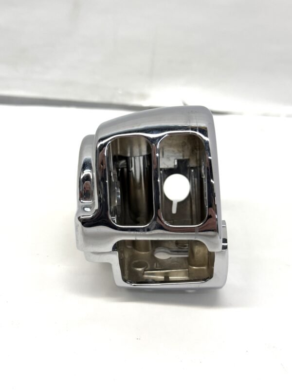 Chrome Left Side Switch Housing for 96-13 Harley