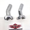 CH722 (1) Harley 1" Handlebar Pullback Risers Chrome