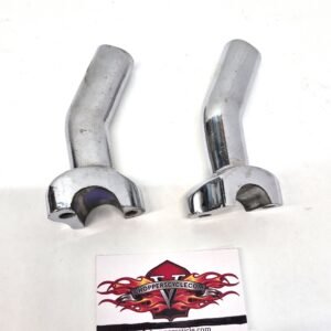 Harley 1" Handlebar Pullback Risers Chrome