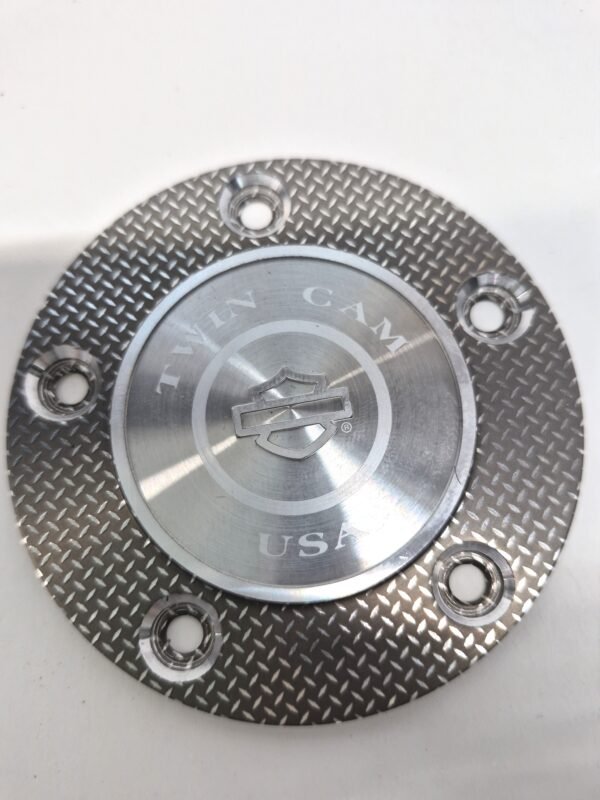 OEM Harley 07-17 Twin Cam Logo Timing Cover 32543-07