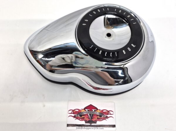 Harley 96ci Street Bob Chrome Air Cleaner Cover 28725-10