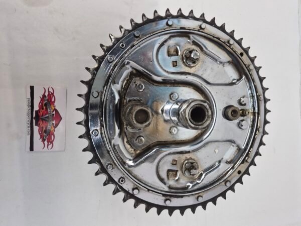 Rear Hydraulic Brake Drum Kit Chrome for Panhead Shovelhead