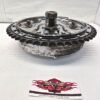 Rear Hydraulic Brake Drum Kit Chrome for Panhead Shovelhead