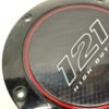 121 Derby Cover 2570074 Black Red M8 CVO Road Glide Harley