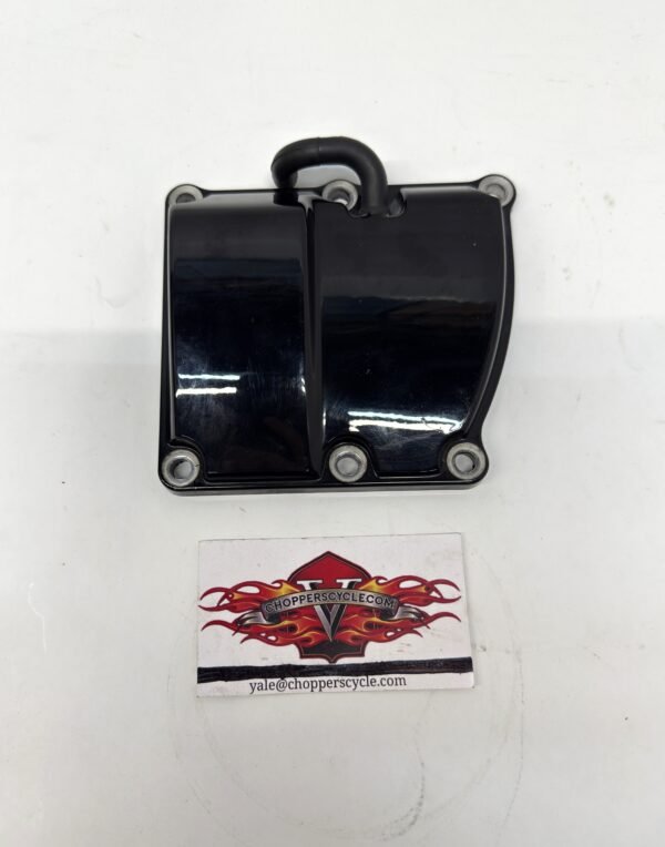 OEM Harley Black Transmission Top Cover 34800022 for Softail, Touring