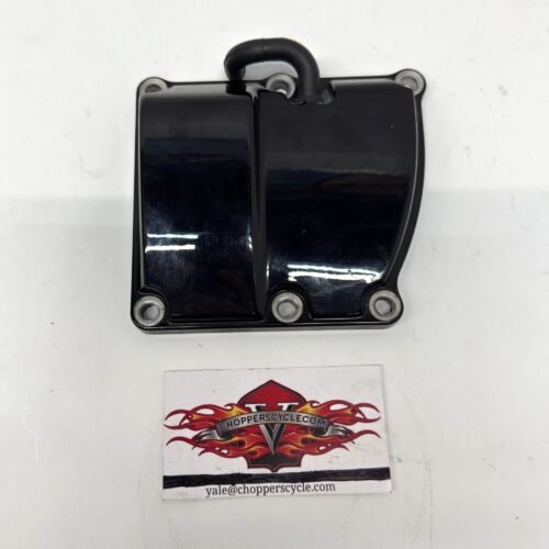 OEM Harley Black Transmission Top Cover 34800022 for Softail, Touring
